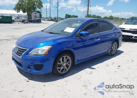 2013 Nissan Sentra Sr z USA, uszkodzony, nr VIN 3N1AB7AP8DL782336